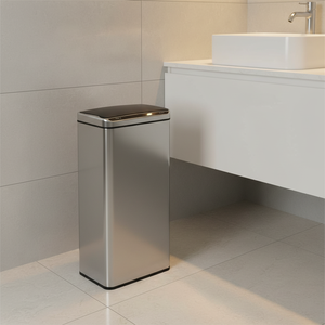 <span class=keywords><strong>Cubo</strong></span> de <span class=keywords><strong>Basura</strong></span> Automático de Acero Inoxidable de 70L (<span class=keywords><strong>18</strong></span> Galones) con Tapa, para Uso en Interiores, Cocina y Oficina, Gran Venta en Europa - Product Image 2