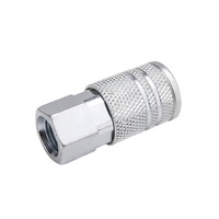 Raccords rapides en acier pour air comprimé, filetage NPT mâle 1/4 pouce 3/8 pouce