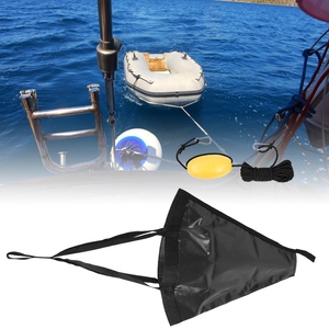 Ensemble d'ancres flottantes portables de 24 pouces <span class=keywords><strong>pour</strong></span> yacht, bateau pneumatique, <span class=keywords><strong>kayak</strong></span>, bateau de pêche, noir - Product Image 4
