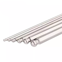 Clé Allen à embout sphérique 2 mm 2,5 mm 3 mm 4 mm 5 mm 6 mm Clé hexagonale à embout sphérique Clé Allen à tête sphérique Régulière ou extra longue