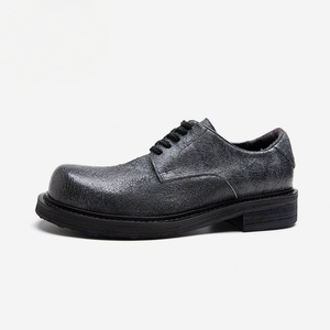High-quality Men's Casual <b>Shoes</b>-Business Grade Formal <b>Shoes</b>-Handcrafted Luxury Leather <b>Shoes</b> <b>Height</b> <b>Increasing</b> Waterproof Autumn - Product Image 6