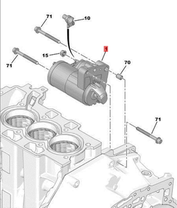 V764559080 5802AR 5802EV pièces de moteur automatique de haute qualité démarreur de moteur pour <span class=keywords><strong>Peugeot</strong></span> 207 308 3008 RCZ pour Citroen C4 C4L DS3 DS5 - Product Image 4