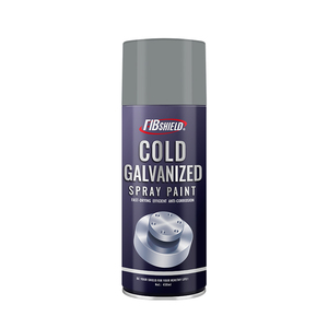 FIBSHIELD 450ml OEM vernice Spray zincata a freddo di alta qualità Anti-ruggine corrosione chimica rivestimento liquido usato galvanizzazione - Product Image 1