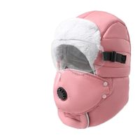 Hiver Extérieur Cyclisme Coupe-Vent Oreilles Lunettes Chaudes en Coton Chapeau pour Hommes Femmes Epaissi Résistant au Froid Style Tissu Commun Caractéristique