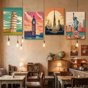<span class=keywords><strong>Famosos</strong></span> Paisajes Urbanos Modernos, Paquete de 4 <span class=keywords><strong>Cuadros</strong></span> Enmarcados <span class=keywords><strong>para</strong></span> Pintar por Número, Kit <span class=keywords><strong>con</strong></span> Caballete <span class=keywords><strong>para</strong></span> Adultos, Pinturas Digitales, Decoración Ecológica <span class=keywords><strong>para</strong></span> el Hogar - Product Image 4