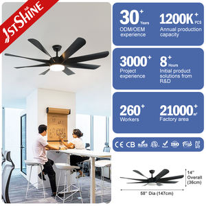 Ventilador <span class=keywords><strong>de</strong></span> techo con control remoto, luz nórdica para sala <span class=keywords><strong>de</strong></span> estar, lámpara <span class=keywords><strong>de</strong></span> araña, 1 unidad - Product Image 3