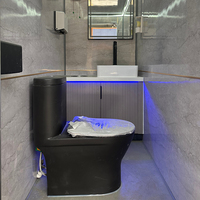 Remorque WC Portable 2 Postes – Toilettes de Luxe pour Fêtes en Jardin – Salle de Bain Mobile de Haute Qualité – Vente Directe Usine