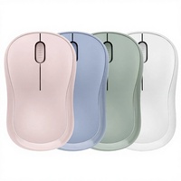 M221 Mouse Optik USB Nirkabel 2.4GHz 1000DPI LED Backlit Tahan Air untuk Pemain Kanan, Fashion Wanita, Kantor, Rumah, PC Stok 3