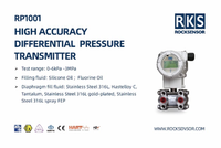RKS Differential Pressure Transmitter Sensor Transducer for Water Oil Air Pressure Measurement OEM Solution