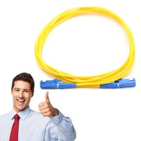 Kabel Patch serat optik dupleks Multimode kualitas tinggi untuk WiFi POE 4G 3G GSM TCP GPRS Networks-E2000 SM/OM2/OM3/OM4/0M5