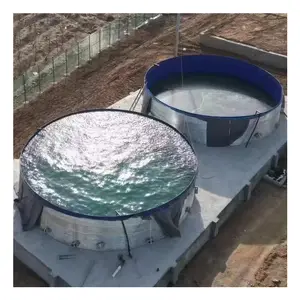 Büyük balık tankı için tedarikçiler oluklu galvanizli tarım su deposu
