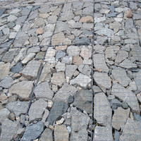Offres Spéciales PVC ENDUIT galvanisé Gabion Boîte En Pierre cages 80x100mm