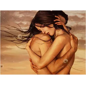 Photo To Custom Diamond Painting Couple Nude Back Painting By Diamond Custom Size Wall Painting Art Craft Private Label