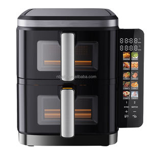 Aifa 11L acier inoxydable <span class=keywords><strong>double</strong></span> friteuse 2800w contrôle numérique airfly écran tactile friteuses appareils ménagers intelligents Air Fryer Four - Product Image 5