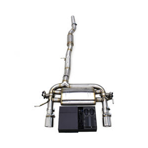 Catback D'échappement Pour <span class=keywords><strong>Audi</strong></span> <span class=keywords><strong>TT</strong></span> <span class=keywords><strong>MK1</strong></span> Type 8N 1.8T 1998-2006 Tuyau D'échappement En Acier Inoxydable Silencieux De Voiture D'échappement Système - Product Image 1