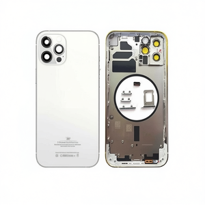 Funda Media con Tapa Trasera para iPhone 12 Pro Blanca - Product Image 1
