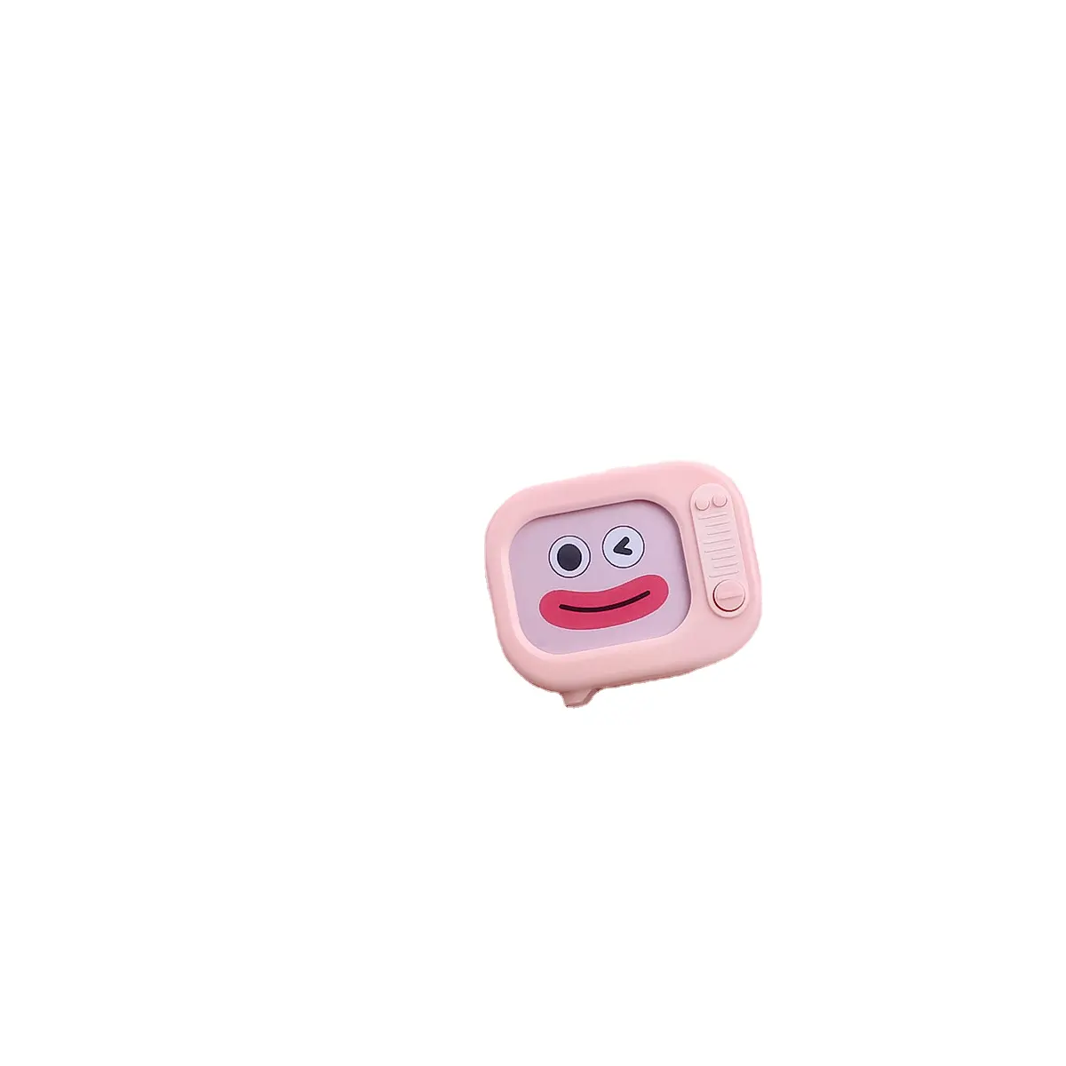 Huisen divertente bocca di salsiccia ciondolo bambola simpatici emoji illuminano TV portachiavi macchina regalo