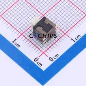 YTS58L250DWS <b>Push</b> Button Switch SMD Switch ( <b>Latching</b> / Non-<b>Latching</b>: Self-Locking )( Operating Force: 2.5N ) - Product Image 2