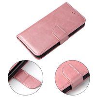 Funda de piel sintética tipo cartera para iPhone 6S/6 - Funda con soporte, 3 ranuras para tarjetas, cierre magnético y carcasa a prueba de golpes