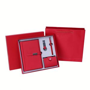 Kit d'affaires 4-en-1 OEM/ODM - Cadeau d'entreprise le plus vendu, souvenir en papier de luxe, impression de logo personnalisée en sérigraphie - Product Image 2