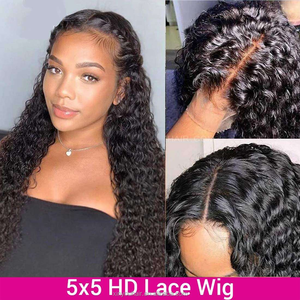 批发印度100% 处女生人发假发扭结卷曲短鲍勃蕾丝假发供应商无胶蕾丝前假发 - Product Image 2