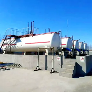 High Standard Horizontal 10Ton LPG Lagert ank Preis LPG Gastank für Koch