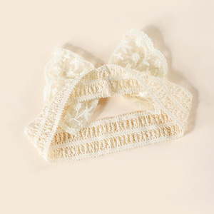 Girls Infant Butterfly Lace Flower Style <strong>Baby</strong> Hair Accessory European American Style Comfortable Breathable <strong>Headband</strong> for - Product Image 5