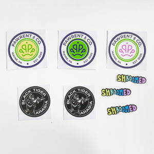 Chất lượng cao tùy chỉnh in ấn logo nhãn tiêm chết cắt và nụ hôn cắt sticker tự dính không thấm nước tiêm ticker - Product Image 2