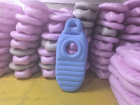 Matelas Lit de Maternité Gonflable Bleu ou Rose pour Femmes Enceintes, Oreiller de Grossesse Gonflable pour un Sommeil Sûr et Confortable