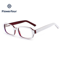 Montures de lunettes contemporaines en acétate, petites, carrées, à monture complète, pour adultes, unisexe, en stock