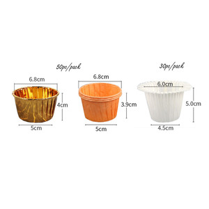Disposable Brown White Pink Gold Silver Muffin Cake Liners Grease Proof <strong>Paper</strong> Baking Cupcake Muffin <strong>Mini</strong> Baking <strong>Cups</strong> - Product Image 5