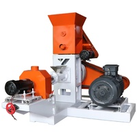 Machine d'extrusion à sec pour l'alimentation des volailles, du bétail et des animaux de compagnie, équipement d'extrusion d'aliments pour animaux, extrudeuse de fabrication de granulés d'aliments pour animaux