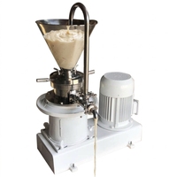 Moulin colloïdal pour fèves de cacao, beurre de cacahuète, sauce chili, lait, soja, maïs, lait de soja, farine d'amande, machine à moudre