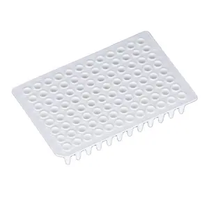 BBSP disposable sterile universal for laboratory equipment plastic clear white 96 well pcr plates