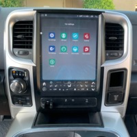 Mise à niveau de l'unité principale de navigation Ram 1500 grand écran Android Auto CarPlay pour Dodge Ram1500 caméra conservée AC