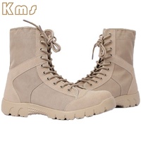 Bottes tactiques pour hommes KMS, vente en gros OEM, style classique, vente chaude, antidérapantes, imperméables, chaussures tactiques ultralégères