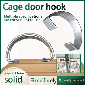 Gancho <span class=keywords><strong>de</strong></span> anillo <span class=keywords><strong>de</strong></span> resorte galvanizado <span class=keywords><strong>de</strong></span> forma personalizada Fabricante <span class=keywords><strong>de</strong></span> alambre <span class=keywords><strong>de</strong></span> acero inoxidable Equipo <span class=keywords><strong>de</strong></span> cría <span class=keywords><strong>de</strong></span> <span class=keywords><strong>animales</strong></span> - Product Image 2