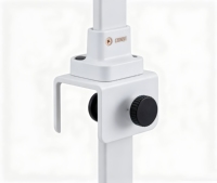 Lampe de bureau LED à pince à spectre complet, alimentation CA, Ra98, protection oculaire, contrôle tactile, gradation progressive et 10 niveaux de luminosité pour l'étude et la lecture