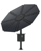 Contrôleur de charge solaire MPPT OEM en silicium monocristallin pour système de montage au sol domestique, compatible batteries lithium-ion