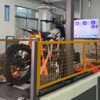 Machine d'essai de moto électrique, Dynamomètre de châssis de moto électrique, Machine d'essai de moto en conditions routières