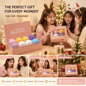 Expression Blowing Bubble Dumpling Squishy pour les distributeurs, les centres de divertissement, les cadeaux de marque, les marques privées, OEM, ODM, vente en gros en vrac - Product Image 4