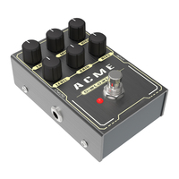 Pédale multi-effets pour guitare électrique HUASHENG, nouveau modèle ACME, simulation de distorsion, overdrive, couleur personnalisée, métal.
