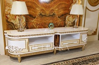 Canapé modulaire de luxe avec rangement convertible, personnalisable pour les hôtels et les villas en Arabie Saoudite, Moyen-Orient - Direct usine