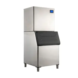 Máquina de fazer gelo comercial Feiyu Nugget 400KG/24 horas refrigerada a ar para catering/restaurantes