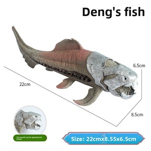 ของเล่นรูปสัตว์ยุคก่อนประวัติศาสตร์แบบจูราสสิกเหมือนจริงไดโนเสาร์โครนอซอรัสโมซาซอรัส dunkleosteus plesiosaur พลาสติก - Product Image 5