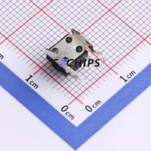 TC-00100FSA-050E Tactile Switch Through hole Component (THT) Switch Single Pole Single Throw Round Button 2.5N 6mm - Product Image 2