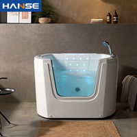 Baignoire de massage autoportante en acrylique pour bébé, transparente, avec isolation thermique, pour spa intérieur, douche pour nourrissons, non toxique et sûre pour bébé