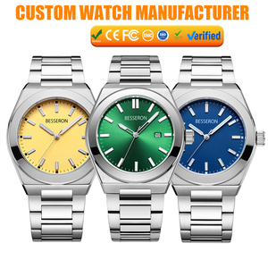 Private Label Stainless Steel Mens Wristwatch Fashion Luxury Quartz <b>Watch</b> Oem Custom Logo Waterproof Colors Maker <b>Wholesale</b> - Product Image 1
