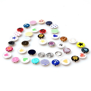 Prong ile 2023 fabrika satış bebek geçmeli düğme kap geçmeli düğme yapış Metal düğmeler - Product Image 1