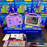 Tablette Sail Air S820 8 pouces Android pour enfants, tablette antichoc avec SIM Wifi 8+256G, tablette pour enfants avec Play Store, application éducative